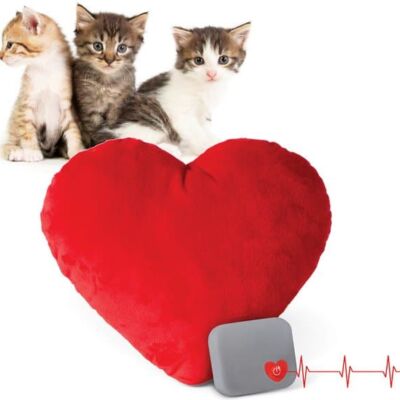 SmartPetLove snuggle kitty heartbeat stuffed toy