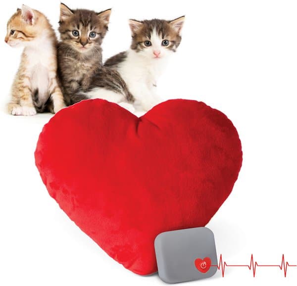 SmartPetLove snuggle kitty heartbeat stuffed toy